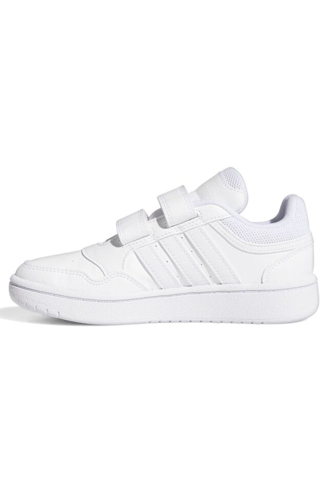 Adidas GW0436 ÇocuK  Beyaz Spor Ayakkabı Hoops 3.0 Cf C