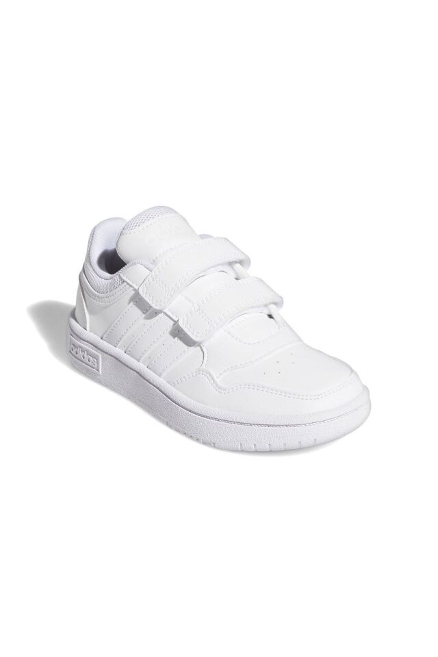 Adidas GW0436 ÇocuK  Beyaz Spor Ayakkabı Hoops 3.0 Cf C