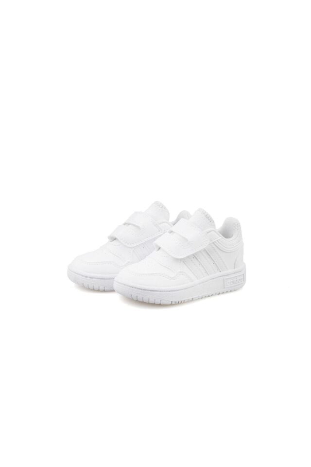 Adidas GW0442 Hoops 3.0 CF I BEYAZ Çocuk Günlük Spor Ayakkabı