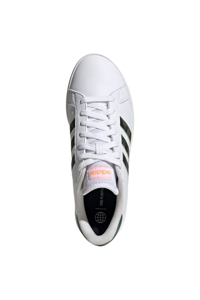 Adidas HR0234 Grand Court Base 2.0 Erkek Beyaz Spor Ayakkabı