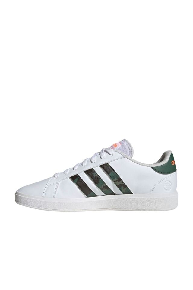 Adidas HR0234 Grand Court Base 2.0 Erkek Beyaz Spor Ayakkabı