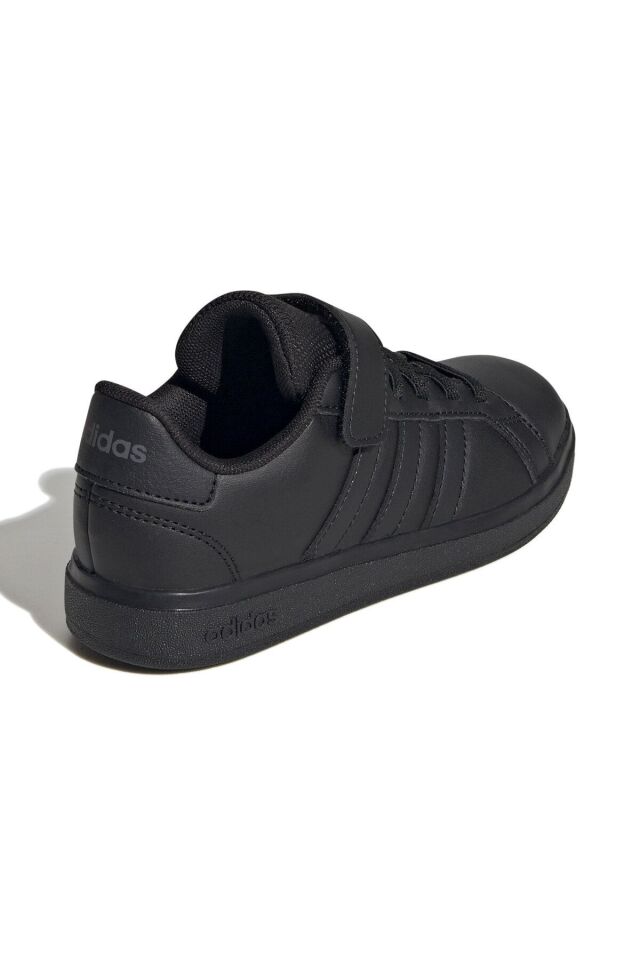 Adidas IH5530 Grand Court 2.0 El C Çocuk Siyah Spor Ayakkabı
