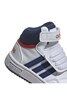Adidas GZ9650 Sportswear Hoops 3.0 Mid Çocuk Beyaz Spor Ayakkabı 22 Numara